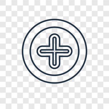 ilk yardım simgesini modaya uygun bir tasarım tarzı. ilk yardım simgesini şeffaf arka plan üzerinde izole. ilk yardım vektör simgesi basit ve modern düz UI uygulaması, web sitesi, mobil, logo, sembol. ilk yardım simge vektör çizim, Eps10.