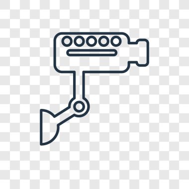 modaya uygun bir tasarım tarzı boynuz simgesi. boynuz simgesi üzerinde şeffaf arka plan izole. boynuz vektör simgesi basit ve modern düz simgesi web sitesi, mobil, logo, app, UI. boynuz simge vektör çizim, Eps10.