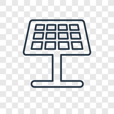 modaya uygun bir tasarım tarzı Paneli simgesi. saydam arka plan üzerinde izole Paneli simgesi. paneli vektör simgesi basit ve modern düz simgesi web sitesi, mobil, logo, app, UI. simge vektör çizim, Eps10 paneli.