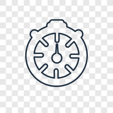 modaya uygun bir tasarım tarzı termostat simgesi. saydam arka plan üzerinde izole termostat simgesi. Termostat vektör simgesi basit ve modern düz simgesi web sitesi, mobil, logo, app, UI. Termostat simge vektör çizim, Eps10.