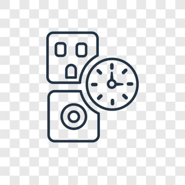 modaya uygun bir tasarım stili simgesini takın. saydam arka plan üzerinde izole simgesi takın. vektör simgesi basit ve modern düz simgesi web sitesi, mobil, logo, app, fiş UI. simge vektör çizim, Eps10 takın.