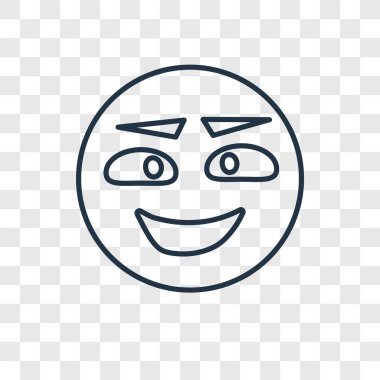 modaya uygun bir tasarım tarzı kötü simgesi. kötü simgesi üzerinde şeffaf arka plan izole. kötü vektör simgesi basit ve modern düz simgesi web sitesi, mobil, logo, app, UI. kötü simge vektör çizim, Eps10.