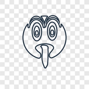 üzgün simgesi modaya uygun bir tasarım tarzı. üzgün izole simge şeffaf arka plan üzerinde. üzgün vektör simgesi basit ve modern düz simgesi web sitesi, mobil, logo, app, UI. üzgün simge vektör çizim, Eps10.