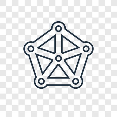 Ağ simgesini modaya uygun bir tasarım tarzı. Ağ simgesini şeffaf arka plan üzerinde izole. Ağ vektör simgesi basit ve modern düz simgesi web sitesi, mobil, logo, app, UI. ağ simge vektör çizim, Eps10.