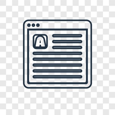 Mesaj simgesi modaya uygun bir tasarım tarzı. Mesaj simgesi üzerinde şeffaf arka plan izole. vektör simgesi basit ve modern düz simgesi web sitesi, mobil, logo, app, posta kullanıcı arabirimi. yazı simge vektör çizim, Eps10.