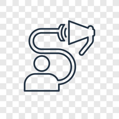 modaya uygun bir tasarım tarzı promosyon simgesi. Promosyon simgesi üzerinde şeffaf arka plan izole. Promosyon vektör simgesi basit ve modern düz simgesi web sitesi, mobil, logo, app, UI. Promosyon simge vektör çizim, Eps10.