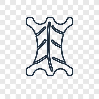 Cilt simgesini modaya uygun bir tasarım tarzı. Cilt simgesini şeffaf arka plan üzerinde izole. Cilt vektör simgesi basit ve modern düz simgesi web sitesi, mobil, logo, app, UI. Cilt simge vektör çizim, Eps10.