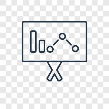 sunu simgesini modaya uygun bir tasarım tarzı. sunu simgesini şeffaf arka plan üzerinde izole. sunu vektör simgesi basit ve modern düz simgesi web sitesi, mobil, logo, app, UI. sunu simge vektör çizim, Eps10.