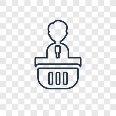 hoparlör simgesi modaya uygun bir tasarım tarzı. hoparlör simgesi üzerinde şeffaf arka plan izole. hoparlör vektör simgesi basit ve modern düz simgesi web sitesi, mobil, logo, app, UI. hoparlör simgesi vektör çizim, Eps10.