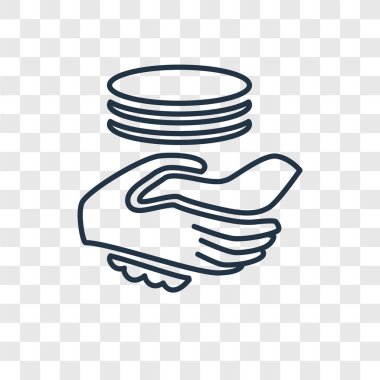 modaya uygun bir tasarım tarzı anlaşma simgesi. anlaşma simgesi üzerinde şeffaf arka plan izole. vektör simgesi basit ve modern düz simgesi web sitesi, mobil, logo, app, anlaşma UI. anlaşma simge vektör çizim, Eps10.