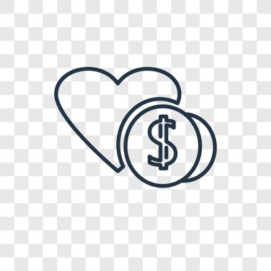 modaya uygun bir tasarım tarzı kalp simgesi. saydam arka plan üzerinde izole kalp simgesi. kalp vektör simgesi basit ve modern düz simgesi web sitesi, mobil, logo, app, UI. kalp simge vektör çizim, Eps10.