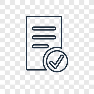 modaya uygun bir tasarım tarzı listesi simgesini. Listesi simgesini şeffaf arka plan üzerinde izole. liste vektör simgesi basit ve modern düz simgesi web sitesi, mobil, logo, app, UI. liste simge vektör çizim, Eps10.