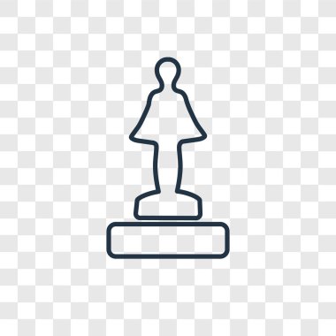 modaya uygun bir tasarım tarzı podyum simgesi. podyum simgesi üzerinde şeffaf arka plan izole. podyum vektör simgesi basit ve modern düz simgesi web sitesi, mobil, logo, app, UI. podyum simge vektör çizim, Eps10.