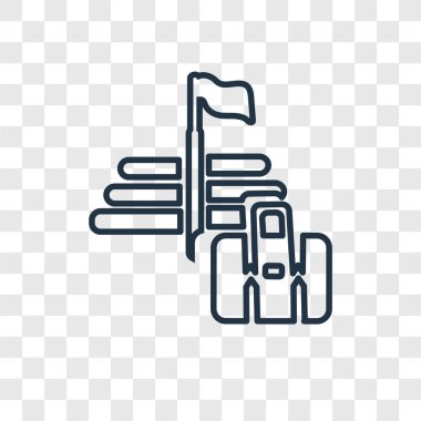 modaya uygun bir tasarım tarzı promosyon simgesi. Promosyon simgesi üzerinde şeffaf arka plan izole. Promosyon vektör simgesi basit ve modern düz simgesi web sitesi, mobil, logo, app, UI. Promosyon simge vektör çizim, Eps10.