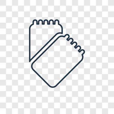 modaya uygun bir tasarım tarzı havlu simgesi. saydam arka plan üzerinde izole havlu simgesi. havlu vektör simgesi basit ve modern düz simgesi web sitesi, mobil, logo, app, UI. havlu simge vektör çizim, Eps10.