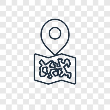 modaya uygun bir tasarım tarzı yer tutucu simgesi. yer tutucu simgesi üzerinde şeffaf arka plan izole. yer tutucu vektör simgesi basit ve modern düz simgesi web sitesi, mobil, logo, app, UI. yer tutucu simge vektör çizim, Eps10.