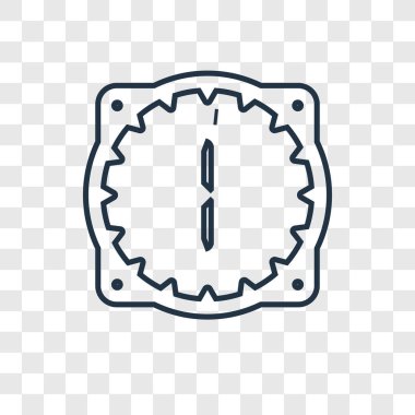 Saat simgesini modaya uygun bir tasarım tarzı. Saat simgesini şeffaf arka plan üzerinde izole. zaman vektör simgesi basit ve modern düz simgesi web sitesi, mobil, logo, app, UI. zaman simge vektör çizim, Eps10.