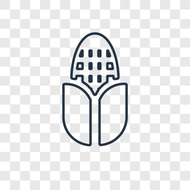 modaya uygun bir tasarım tarzı Mısır simgesi. Mısır simgesi üzerinde şeffaf arka plan izole. Mısır vektör simgesi basit ve modern düz simgesi web sitesi, mobil, logo, app, UI. Mısır simge vektör çizim, Eps10.