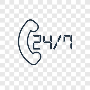 Saat simgesini modaya uygun bir tasarım tarzı. Saat simgesini şeffaf arka plan üzerinde izole. zaman vektör simgesi basit ve modern düz simgesi web sitesi, mobil, logo, app, UI. zaman simge vektör çizim, Eps10.