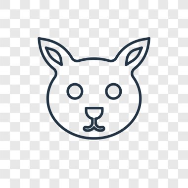 Bunny oyuncak simge modaya uygun bir tasarım tarzı. bunny oyuncak simgesi üzerinde şeffaf arka plan izole. Bunny oyuncak vektör simgesi basit ve modern düz simgesi web sitesi, mobil, logo, app, UI. Bunny oyuncak simge vektör çizim, Eps10.