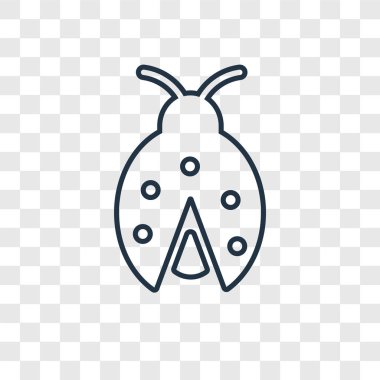 uğur böceği oyuncak simge modaya uygun bir tasarım tarzı. uğur böceği oyuncak simgesi üzerinde şeffaf arka plan izole. uğur böceği oyuncak vektör simgesi basit ve modern düz simgesi web sitesi, mobil, logo, app, UI. uğur böceği oyuncak simge vektör çizim, Eps10.