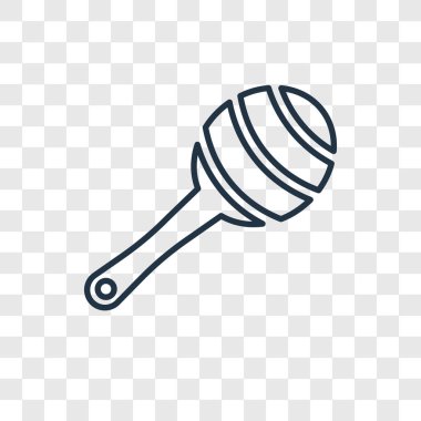 oyuncak simge modaya uygun bir tasarım tarzı çıngırak. oyuncak simgesi üzerinde şeffaf arka plan izole çıngırak. oyuncak vektör simgesi basit ve modern düz simgesi web sitesi, mobil, logo, app, çıngırak UI. çıngırak oyuncak simge vektör çizim, Eps10.