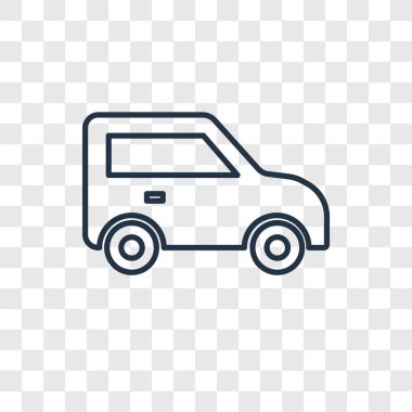 araba oyuncak simge modaya uygun bir tasarım tarzı. araba oyuncak simgesi üzerinde şeffaf arka plan izole. araba oyuncak vektör simgesi basit ve modern düz simgesi web sitesi, mobil, logo, app, UI. araba oyuncak simge vektör çizim, Eps10.