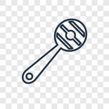 oyuncak simge modaya uygun bir tasarım tarzı çıngırak. oyuncak simgesi üzerinde şeffaf arka plan izole çıngırak. oyuncak vektör simgesi basit ve modern düz simgesi web sitesi, mobil, logo, app, çıngırak UI. çıngırak oyuncak simge vektör çizim, Eps10.