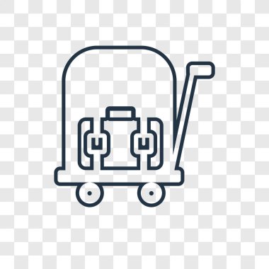 modaya uygun bir tasarım tarzı belboy simgesi. Belboy simgesi üzerinde şeffaf arka plan izole. Belboy vektör simgesi basit ve modern düz simgesi web sitesi, mobil, logo, app, UI. Belboy simge vektör çizim, Eps10.