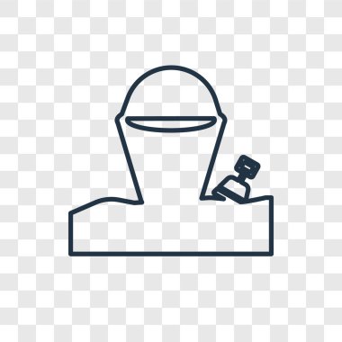 modaya uygun bir tasarım tarzı kum kovası simgesi. kum kovası simgesini şeffaf arka plan üzerinde izole. kum kova vektör simgesi basit ve modern düz simgesi web sitesi, mobil, logo, app, UI. kum kova simge vektör çizim, Eps10.