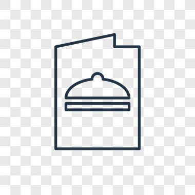 Menü simgesini modaya uygun bir tasarım tarzı. Menü simgesini şeffaf arka plan üzerinde izole. Menü vektör simgesi basit ve modern düz simgesi web sitesi, mobil, logo, app, UI. Menü simgesini vektör çizim, Eps10.