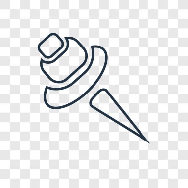 modaya uygun bir tasarım tarzı itme PIN simgesi. itme PIN simgesi üzerinde şeffaf arka plan izole. itme PIN vektör simgesi basit ve modern düz simgesi web sitesi, mobil, logo, app, UI. itme PIN simge vektör çizim, Eps10.