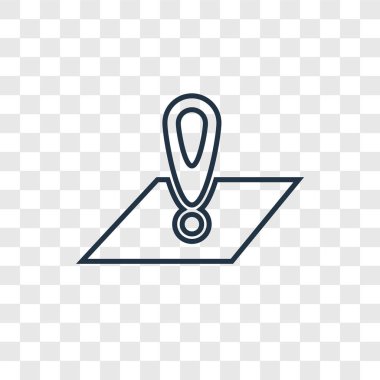 harita simgesi modaya uygun bir tasarım tarzı. harita simgesi üzerinde şeffaf arka plan izole. Harita vektör simgesi basit ve modern düz simgesi web sitesi, mobil, logo, app, UI. harita simge vektör çizim, Eps10.