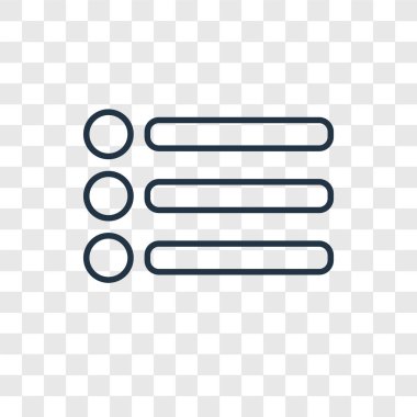 modaya uygun bir tasarım tarzı menü çubukları simgesi. menü çubukları simgesini şeffaf arka plan üzerinde izole. menü çubukları simgesi basit vektör ve modern düz UI uygulaması, web sitesi, mobil, logo, sembol. menü çubukları simge vektör çizim, Eps10.