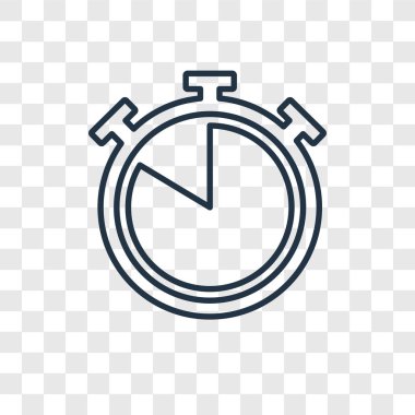 Saat neredeyse tam simgesini modaya uygun bir tasarım tarzı. Saat neredeyse tam simgesini şeffaf arka plan üzerinde izole. Saat neredeyse tam vektör simgesi basit ve modern düz simgesi web sitesi, mobil, logo, app, UI. Saat neredeyse tam simge vektör çizim, Eps10.