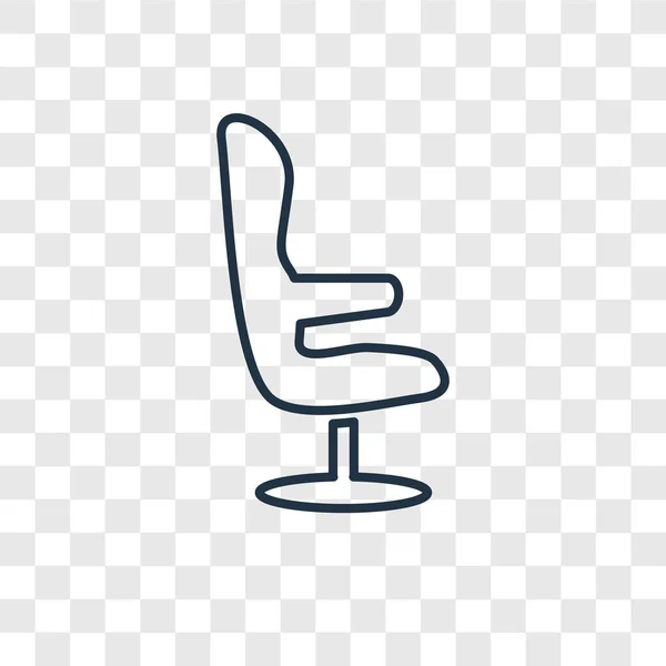 Desk Chair Icon Trendy Design Style Desk Chair Icon Isolated — Stock Vector