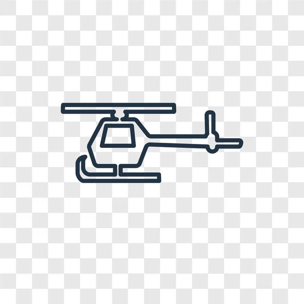 Icono Del Helicóptero Estilo Diseño Moda Icono Del Helicóptero Aislado — Vector de stock