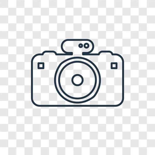 Иконка Фотокамеры Стиле Модного Дизайна Иконка Фотокамеры Изолирована Прозрачном Фоне — стоковый вектор
