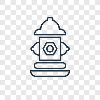 Yangın Hidrant simgesi modaya uygun bir tasarım tarzı. Yangın Hidrant simgesi üzerinde şeffaf arka plan izole. Yangın Hidrant vektör simgesi basit ve modern düz simgesi web sitesi, mobil, logo, app, UI. Yangın Hidrant simge vektör çizim, Eps10.