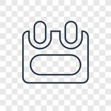 takvim simgesini modaya uygun bir tasarım tarzı. takvim simgesini şeffaf arka plan üzerinde izole. takvim vektör simgesi basit ve modern düz simgesi web sitesi, mobil, logo, app, UI. Takvim simge vektör çizim, Eps10.