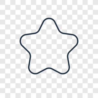 yıldız simgesi modaya uygun bir tasarım tarzı. yıldız simgesi üzerinde şeffaf arka plan izole. vektör yıldız simgesi basit ve modern düz simgesi web sitesi, mobil, logo, app, UI. yıldız simgesi vektör çizim, Eps10.