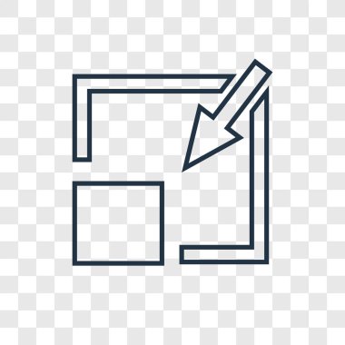 modaya uygun bir tasarım tarzı simgesi simge durumuna küçültün. saydam arka plan üzerinde izole simgesi simge durumuna küçültün. vektör simgesi basit en aza indirmek ve modern düz UI uygulaması, web sitesi, mobil, logo, sembol. simge vektör çizim, Eps10 en aza indirmek.