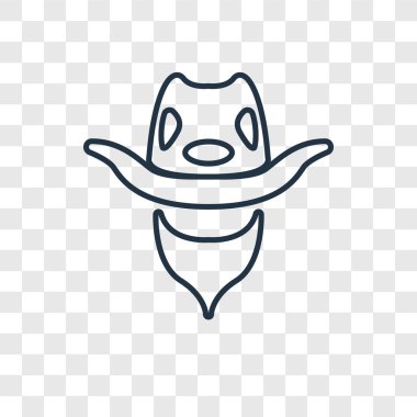 modaya uygun bir tasarım tarzı haydut simgesi. haydut simgesi üzerinde şeffaf arka plan izole. haydut vektör simgesi basit ve modern düz simgesi web sitesi, mobil, logo, app, UI. haydut simge vektör çizim, Eps10.