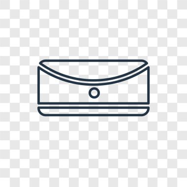 dikdörtgen simgesini modaya uygun bir tasarım tarzı. dikdörtgen simgesini şeffaf arka plan üzerinde izole. dikdörtgen vektör simgesi basit ve modern düz simgesi web sitesi, mobil, logo, app, UI. dikdörtgen simge vektör çizim, Eps10.