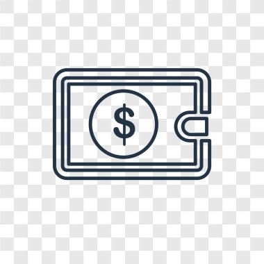 m-cüzdan simgesi modaya uygun bir tasarım tarzı. m-cüzdan simgesi üzerinde şeffaf arka plan izole. m-cüzdan vektör simgesi basit ve modern düz simgesi web sitesi, mobil, logo, app, UI. m-cüzdan simge vektör çizim, Eps10.