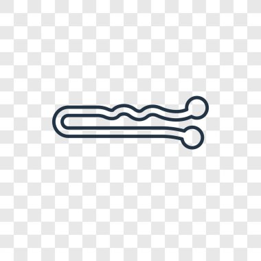 Saç Klip aracı simgesini modaya uygun bir tasarım tarzı. Saç Klip aracı simgesini şeffaf arka plan üzerinde izole. saç küçük araç vektör simgesi basit ve modern düz simgesi web sitesi, mobil, logo, app, UI. Saç Klip aracı simge vektör çizim, Eps10.