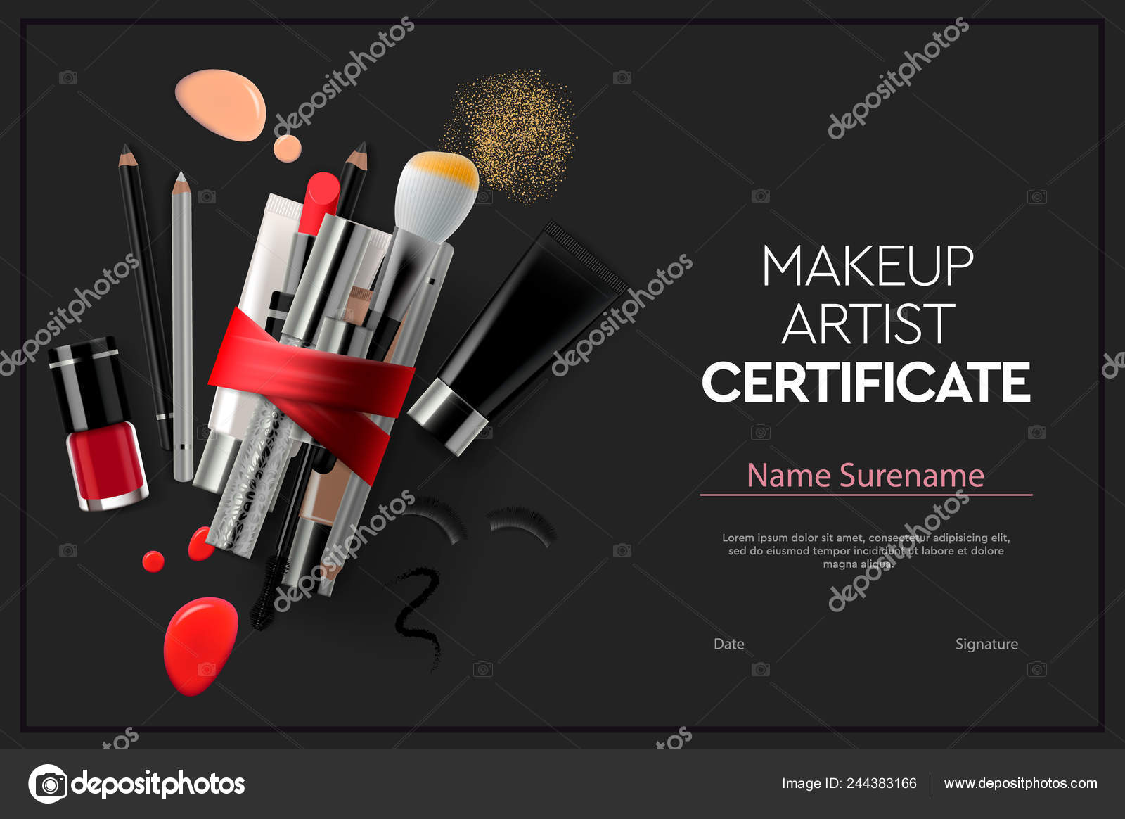 Certificate Makeup Artist Education