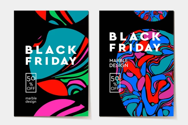 Black Friday Super Vendita banner web, illustrazione vettoriale — Vettoriale Stock