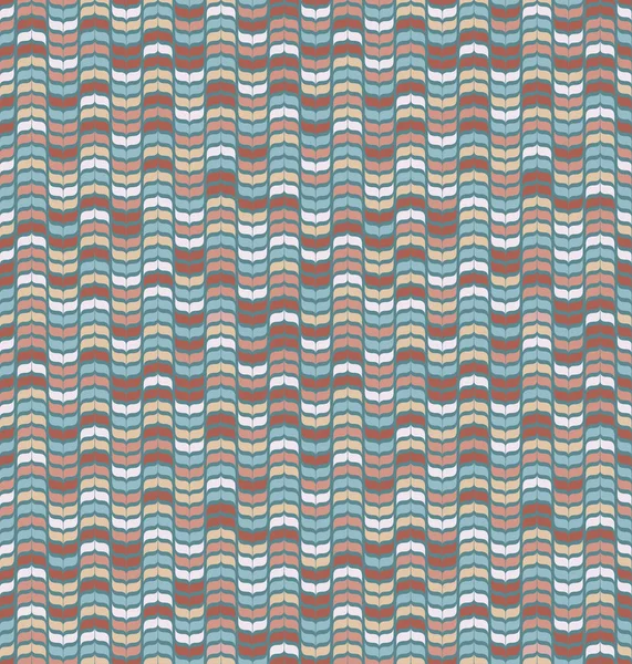 Abstrakter geometrischer Hintergrund mit Blättern, Pfeilen, Streifen. texturierte nahtlose Muster — Stockvektor