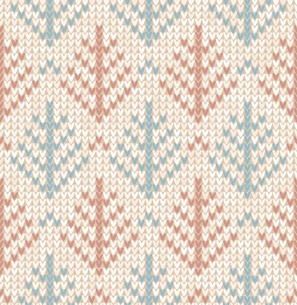 Arbre de Noël d'hiver x-mas tricot fond sans couture. Motif tricoté de sapin. Conception plate . — Image vectorielle